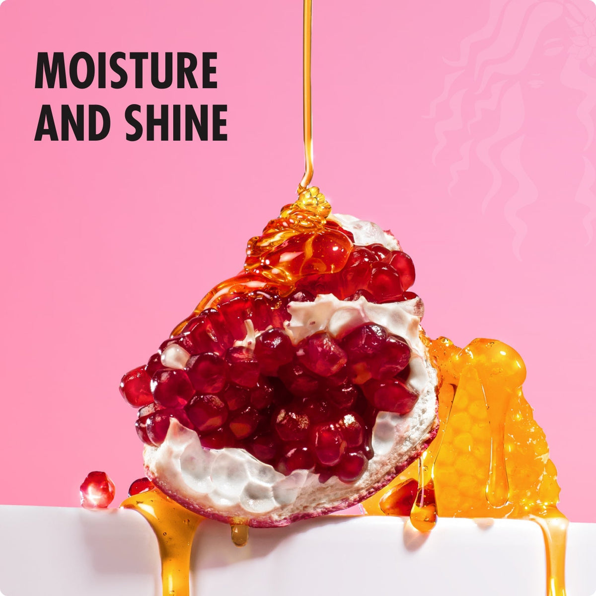 Pomegranate & Honey Curl Smoothie