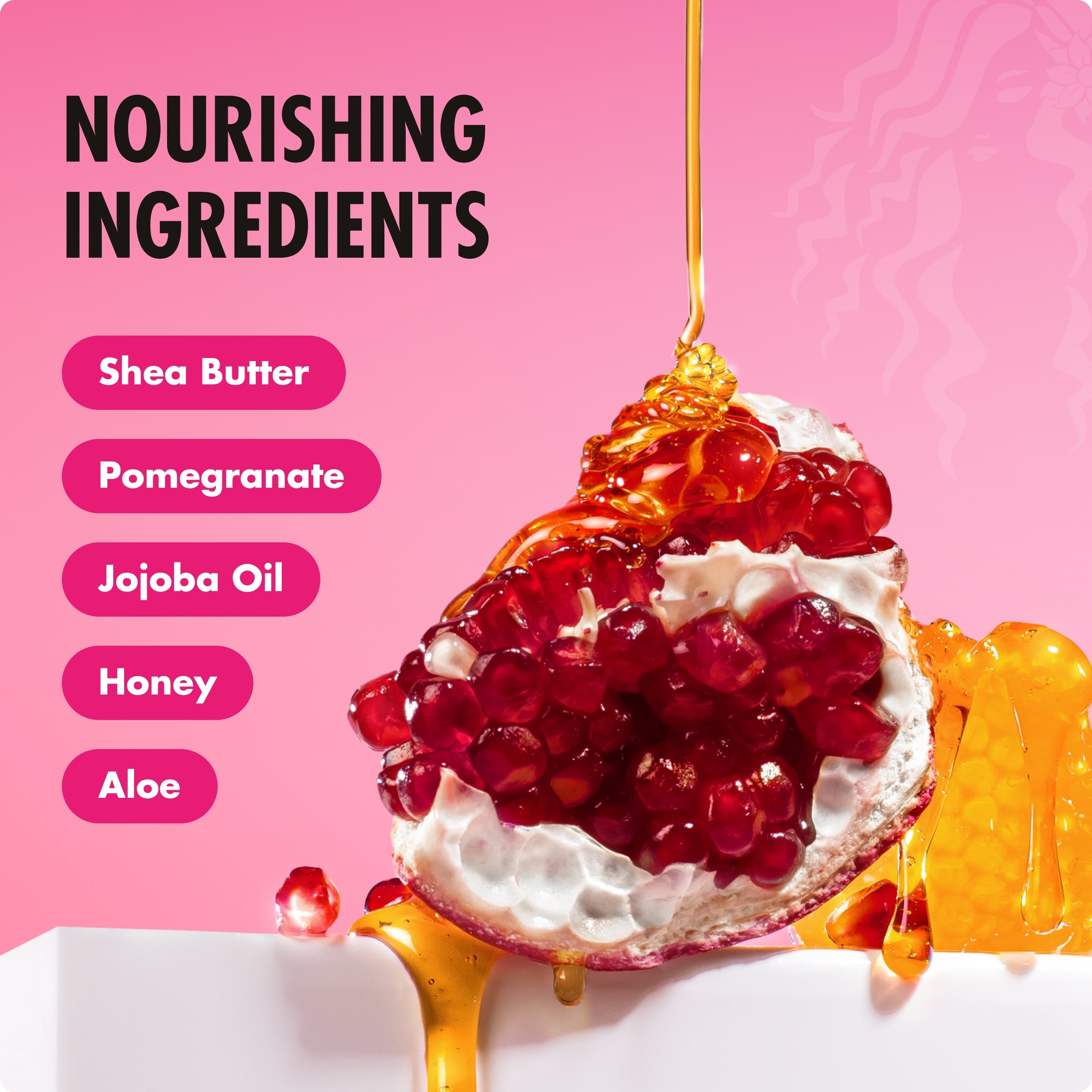Pomegranate & Honey Curl Defining Mousse with Hold