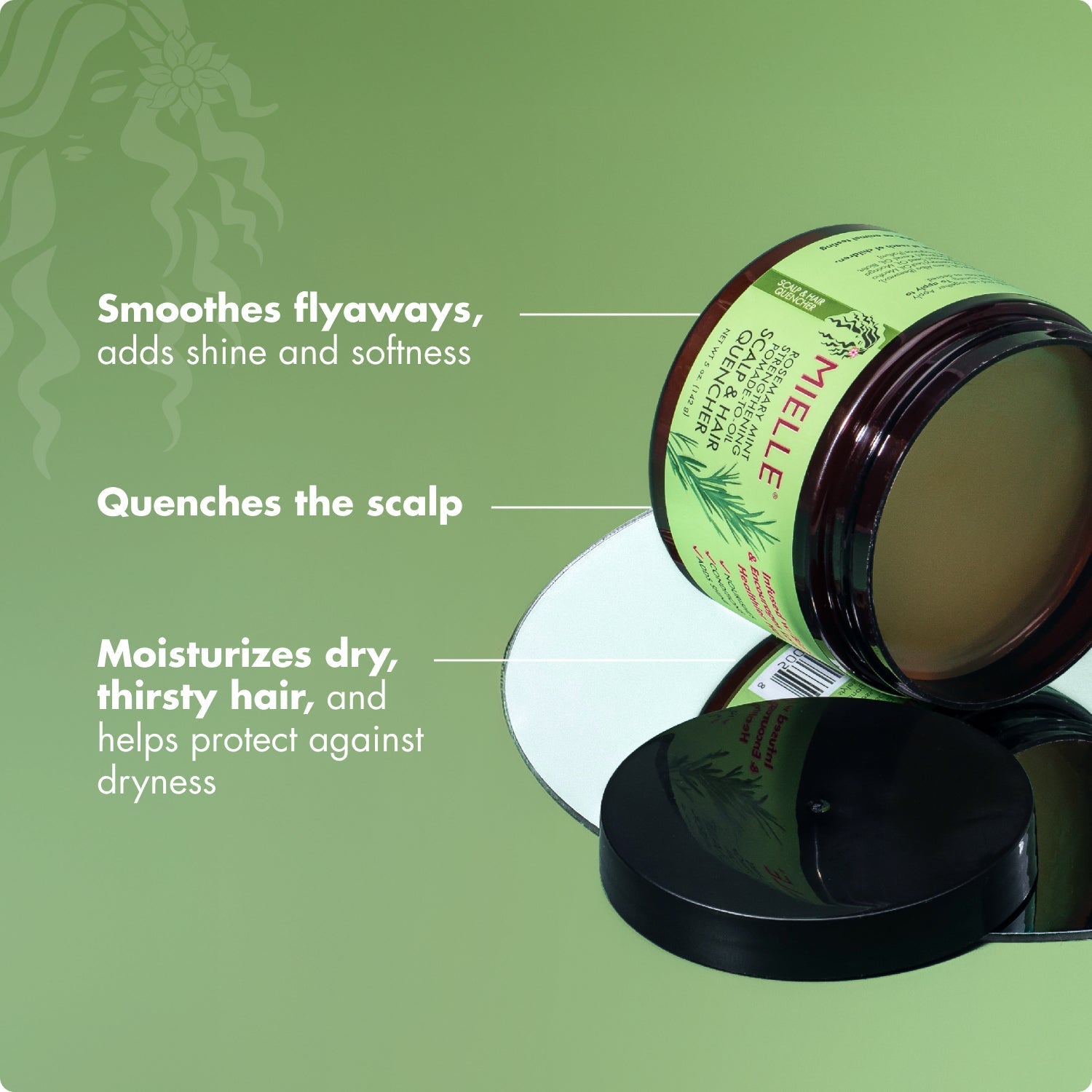 Rosemary Mint Pomade-to-Oil Scalp & Hair Quencher